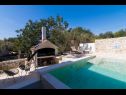Holiday home Bože - 10m from the sea: H(10+2) Drvenik Mali (Island Drvenik Mali) - Riviera Trogir  - Croatia - swimming pool
