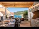 Apartments Lux 1 - heated pool: A1(4), A4(4) Marina - Riviera Trogir  - terrace