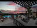 Holiday home Pax - with pool: H(4+2) Marina - Riviera Trogir  - Croatia - view