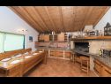 Holiday home Rafaeli - with pool: H(8) Marina - Riviera Trogir  - Croatia - H(8): summer kitchen