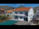 Apartments Kati - garden: A1(4), A2(2+1) Seget Donji - Riviera Trogir  - house