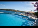 Apartments Rose - 30 m from the beach: A1(2+1), A2(2+1), A3(2+1), A4(2+1), A5(2+1) Seget Vranjica - Riviera Trogir  - swimming pool