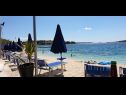 Apartments Ante - 50 M from the sea : A1(5), A2(8) Seget Vranjica - Riviera Trogir  - beach
