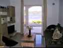 Apartments Tih - 20 m from sea: A1 Ruzmarin(2+2), A2 Maslina(2+2) Sevid - Riviera Trogir  - Apartment - A1 Ruzmarin(2+2): living room