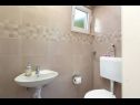 Holiday home Holiday Home Josko - 50 m from beach: H(6) Vinisce - Riviera Trogir  - Croatia - H(6): bathroom with toilet