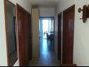Apartments Igi - in the beach camp: A1 Porat (6), A2 Porat(6) Susica - Island Ugljan  - Apartment - A1 Porat (6): hallway