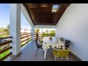 Apartments Matkos - with garden and terrace A1(7) Nin - Zadar riviera  - Apartment - A1(7): terrace