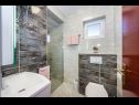 Apartments Dreamy - free parking A1(4), A2(4) Nin - Zadar riviera  - Apartment - A1(4): bathroom with toilet