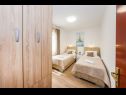 Apartments Dreamy - free parking A1(4), A2(4) Nin - Zadar riviera  - Apartment - A2(4): bedroom