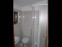Apartments Kuzma - afordable A1(2+2), A2(3), SA3(2) Nin - Zadar riviera  - Apartment - A2(3): bathroom with toilet