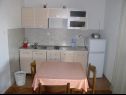 Apartments Kuzma - afordable A1(2+2), A2(3), SA3(2) Nin - Zadar riviera  - Studio apartment - SA3(2): kitchen and dining room