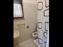 Apartments Ivica - free parking: SA1(2+1), SA2(2+1) Nin - Zadar riviera  - Studio apartment - SA1(2+1): bathroom