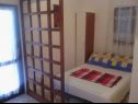 Apartments Vjeko - 200 m from sea: 1 - A1(2+2), 2 - B1(2+2) Nin - Zadar riviera  - Apartment - 2 - B1(2+2): bedroom
