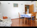 Apartments Mari - 100 m from beach: A1(4), A2(4) Petrcane - Zadar riviera  - Apartment - A1(4): living room