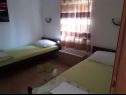 Apartments Mari - 100 m from beach: A1(4), A2(4) Petrcane - Zadar riviera  - Apartment - A2(4): bedroom
