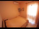 Apartments Andrija - with great view: A1(2), A2(4), A3(4+1), A4(2+1) Rtina - Zadar riviera  - Studio apartment - A1(2): bedroom