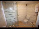 Apartments Andrija - with great view: A1(2), A2(4), A3(4+1), A4(2+1) Rtina - Zadar riviera  - Studio apartment - A1(2): bathroom with toilet