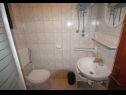 Apartments Andrija - with great view: A1(2), A2(4), A3(4+1), A4(2+1) Rtina - Zadar riviera  - Apartment - A4(2+1): bathroom with toilet