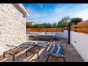 Holiday home Sanya - stone house with outdoor hot tub: H(4) Sukosan - Zadar riviera  - Croatia - courtyard (house and surroundings)