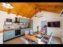 Holiday home Sanya - stone house with outdoor hot tub: H(4) Sukosan - Zadar riviera  - Croatia - H(4): kitchen and dining room