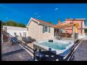 Holiday home Sanya - stone house with outdoor hot tub: H(4) Sukosan - Zadar riviera  - Croatia - H(4): house