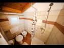 Apartments Anita - 100 m from the beach: A1(2+2), SA2(2+2), A3(2+2), A4(2+2) Sukosan - Zadar riviera  - Studio apartment - SA2(2+2): bathroom with toilet