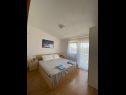 Apartments Draga - comfortable & afordable: A1(2+2), A2(6), A3(2+2) Vir - Zadar riviera  - Apartment - A1(2+2): bedroom