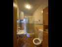 Apartments Draga - comfortable & afordable: A1(2+2), A2(6), A3(2+2) Vir - Zadar riviera  - Apartment - A2(6): bathroom with toilet