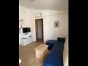 Apartments Draga - comfortable & afordable: A1(2+2), A2(6), A3(2+2) Vir - Zadar riviera  - Apartment - A3(2+2): living room