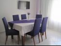 Apartments Ivan - with large terrace : A1(5) Zadar - Zadar riviera  - Apartment - A1(5): dining room