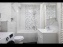 Apartments Skyline - luxurious & modern: A1(6) Zadar - Zadar riviera  - Apartment - A1(6): bathroom with toilet