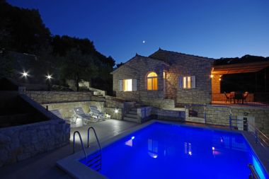 Holiday home Tonko - open pool: H(4+1) Postira - Island Brac  - Croatia