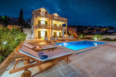 Holiday home Villa Gold - private pool & grill: H(12+4) Splitska - Island Brac  - Croatia
