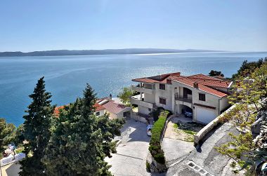 Apartments Goran - 150m from sea: SA1(3), A3(4+1) Brela - Riviera Makarska 