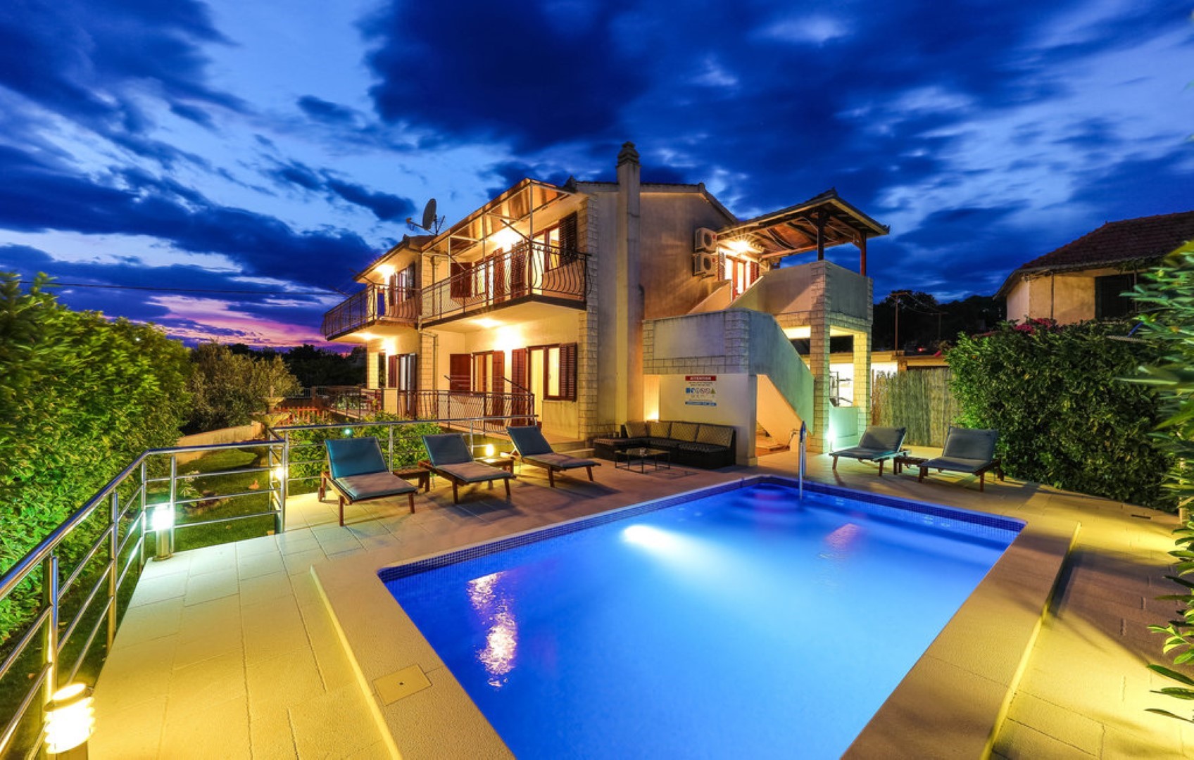 Holiday home Rafaeli - with pool: H(8) Marina - Riviera Trogir  - Croatia